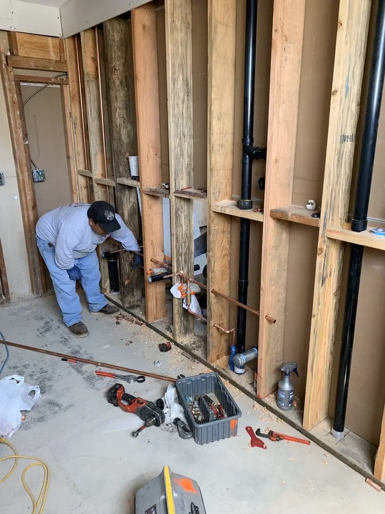 Commercial rough-in plumbing for Water Heater Replacement in Hendry Estates
